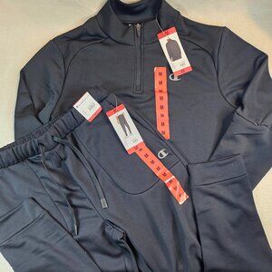Champion Elite Men's Sweatshirt & Track Pants Set - Size M
